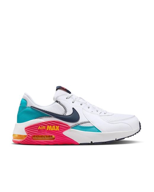 Nike White Air Max Excee Sneaker for men