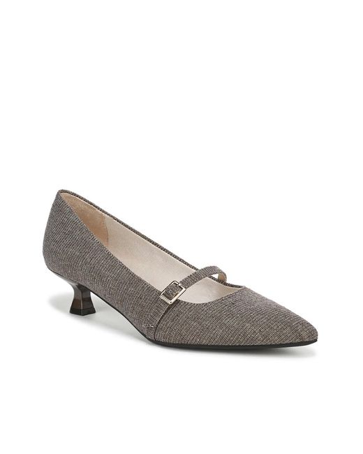 LifeStride Gray Wide Width Madelyn Pump