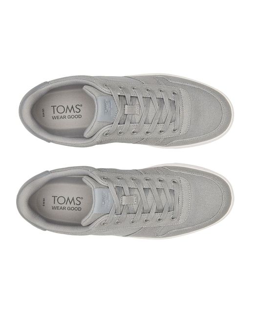 TOMS Gray Trvl Lite Court Sneaker for men
