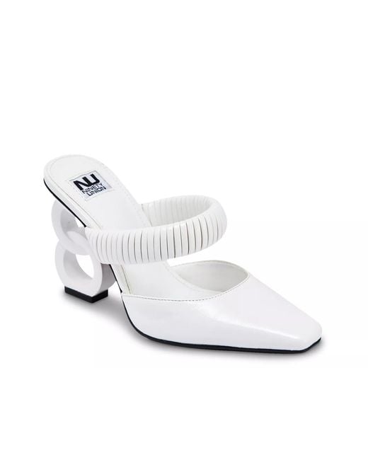 Ninety Union White Luna Pump