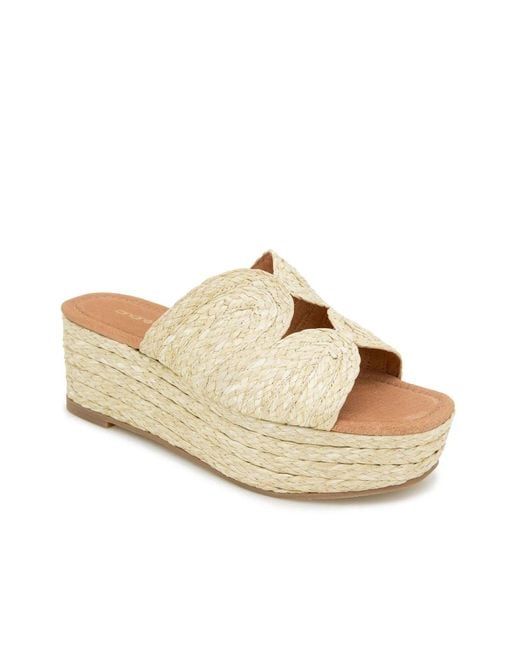 Andre Assous Black Serene Platform Sandal