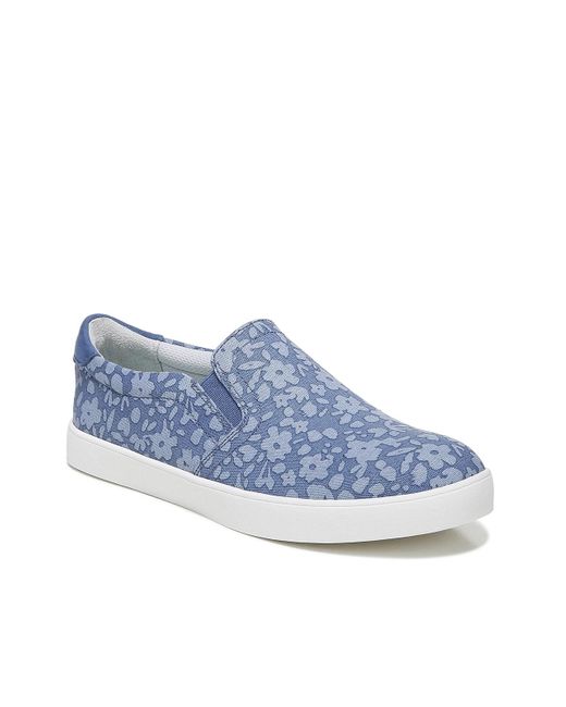 Dr Scholls Madison Slip On Sneaker In Blue Floral Print Blue Lyst 