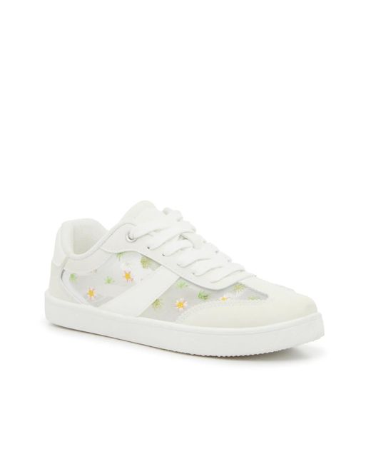 Dirty Laundry White Sunster Sneaker