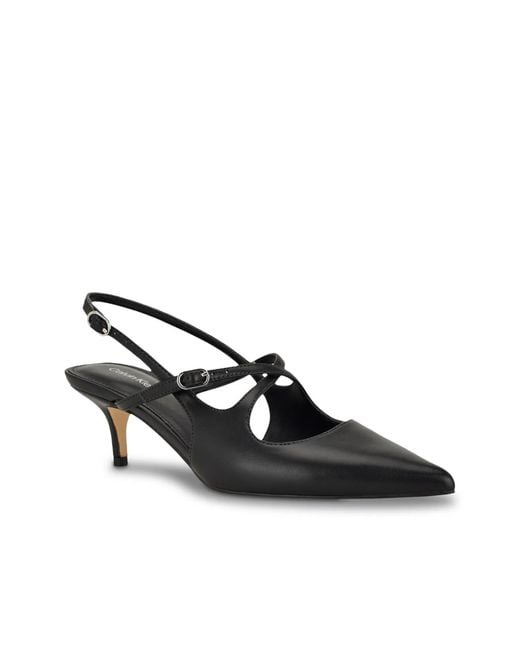 Calvin Klein Black Vierra Pump