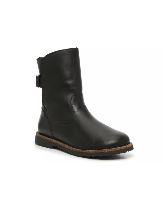 Birkenstock Black Wide Width Uppsala Shearling Boot