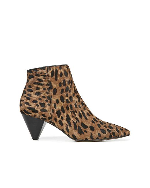 franco sarto leopard booties
