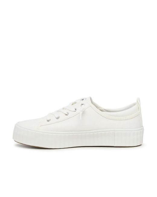Sperry Top-Sider White Seacycled Pier Wave Platform Sneaker