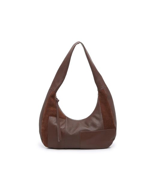 Crown Vintage Brown Clayr Leather Hobo Bag
