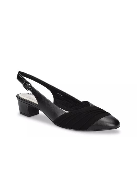Easy Street Black Bates Pump