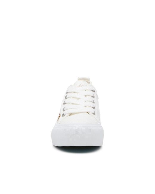 Blowfish White Sadie Sun Sneaker