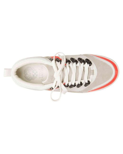vince camuto high top sneakers