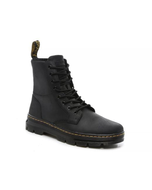 Dr. Martens Black Combs Boot for men