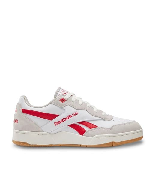 Reebok White Bb 4000 Ii Sneaker