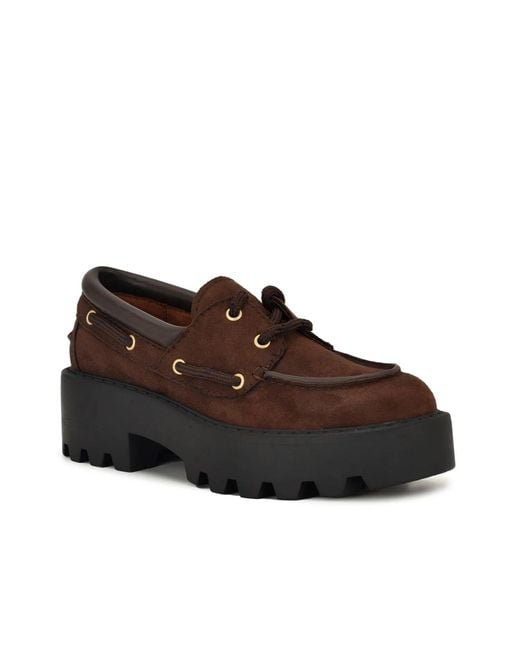 Nine West Brown Kerisa Loafer