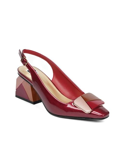 Ninety Union Red Sally Pump
