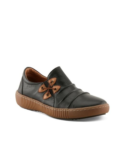 Spring Step Brown Tavi Sneaker