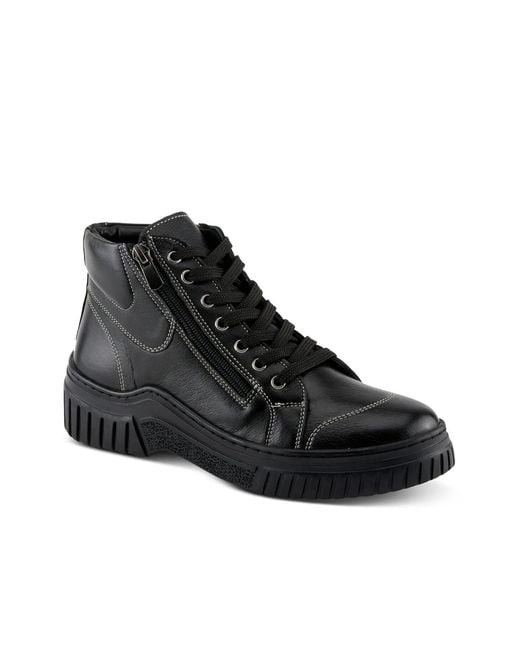 Spring Step Black Loeva Bootie