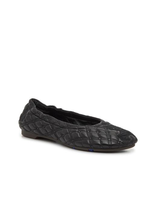 Burberry Black Saddler Ballet Flat