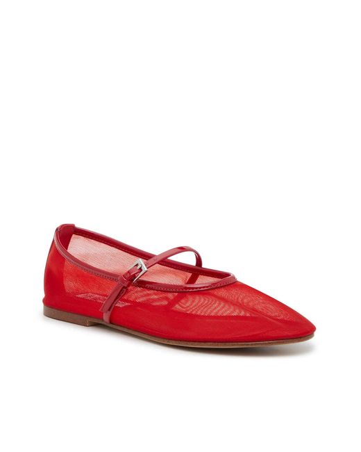 Steve Madden Red Jessey Mary Jane Flat
