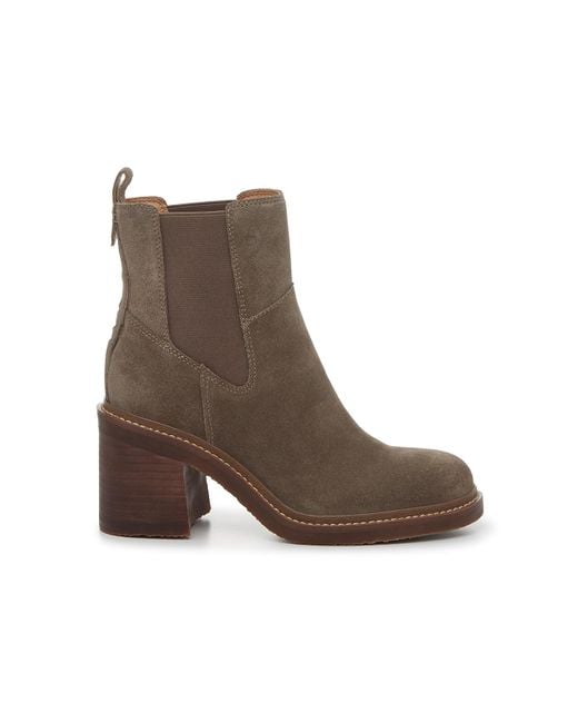 Crown Vintage Allie Chelsea Boot in Brown Lyst
