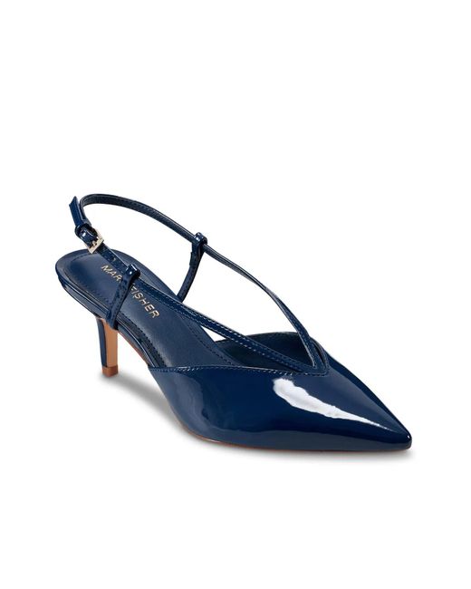 Marc Fisher Blue Avila Pump