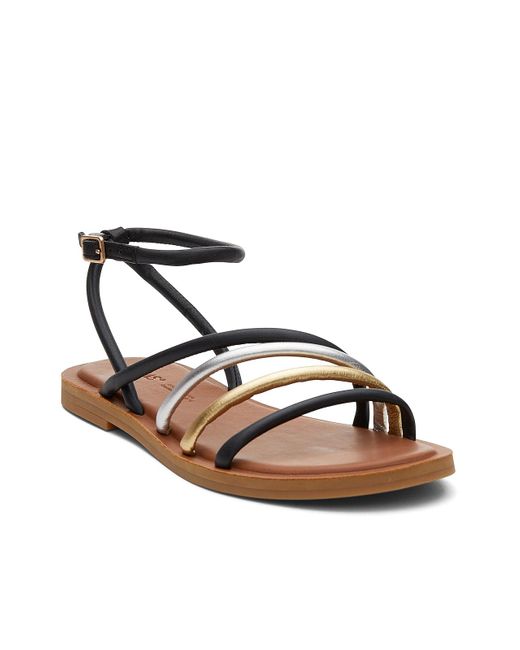 TOMS Willa Sandal in Black | Lyst