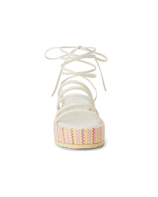Matisse White Eli Platform Sandal