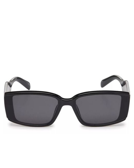 Jessica Simpson Black Slimmy Rectangle Sunglasses