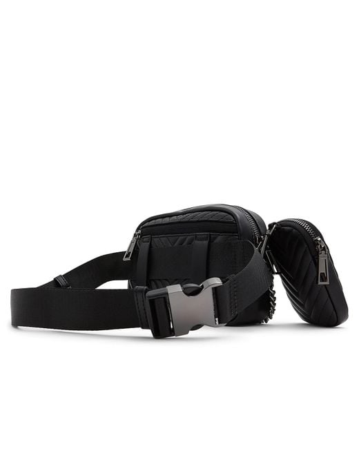 ALDO Black Zinka Convertible Belt Bag