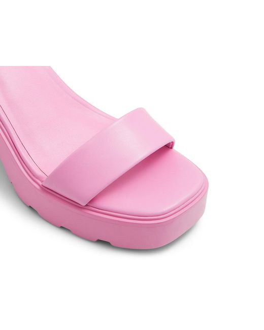 Call It Spring Pink Wave Platform Sandal