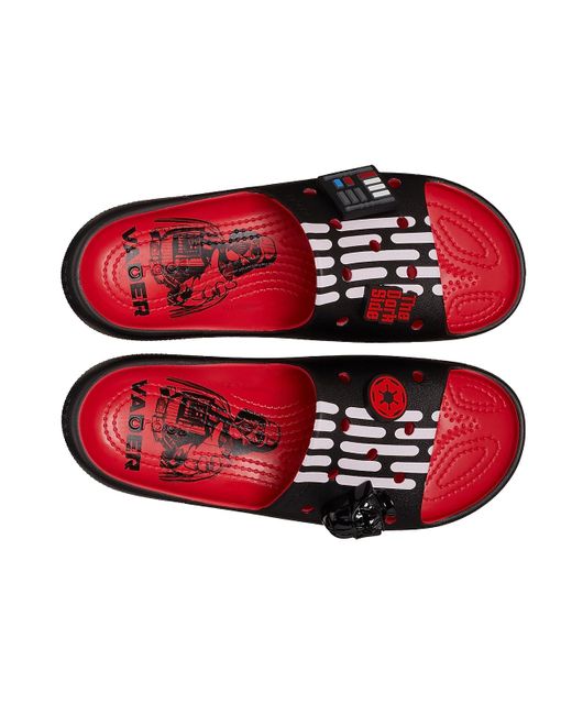 CROCSTM Red Star Wars Darth Vader Classic Slide Sandal for men