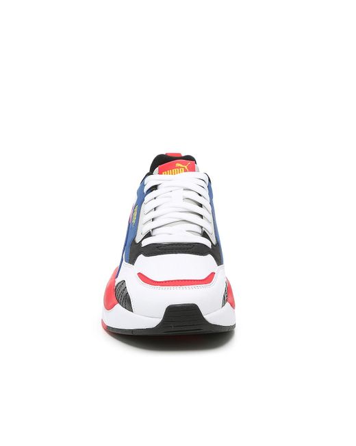 puma red white blue