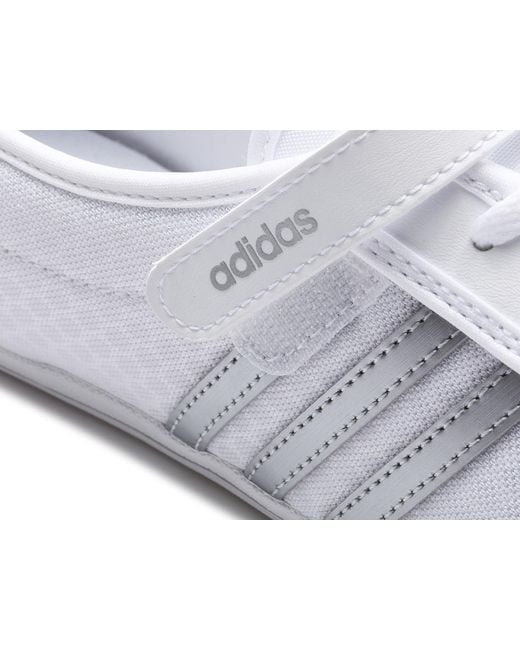 adidas White Diona Slip on Sneaker