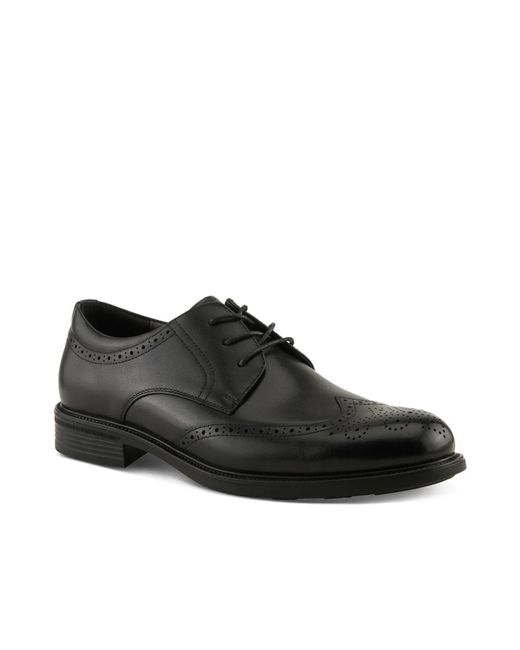 Spring Step Black Kotan Oxford for men