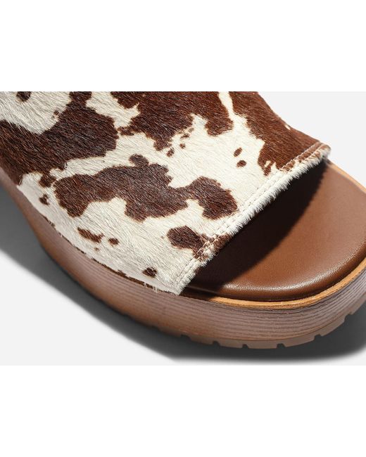 Crown Vintage Liglita Platform Sandal in Brown | Lyst