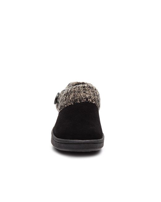 clarks suede scuff slipper