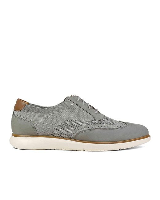 fuel knit wingtip oxford