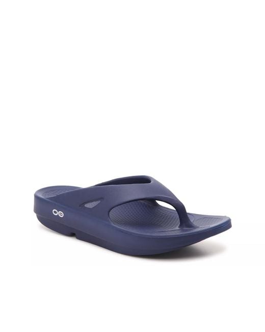 OOFOS Blue Ooriginal Flip Flop for men