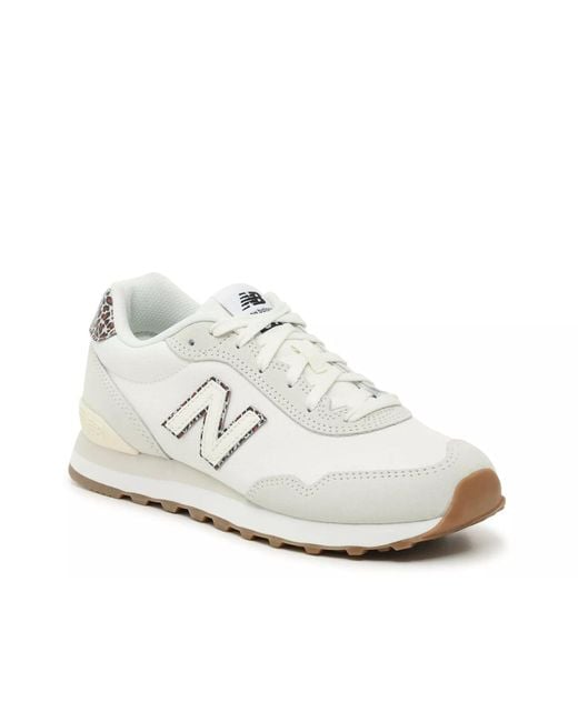 New Balance White 515 V3 Sneaker