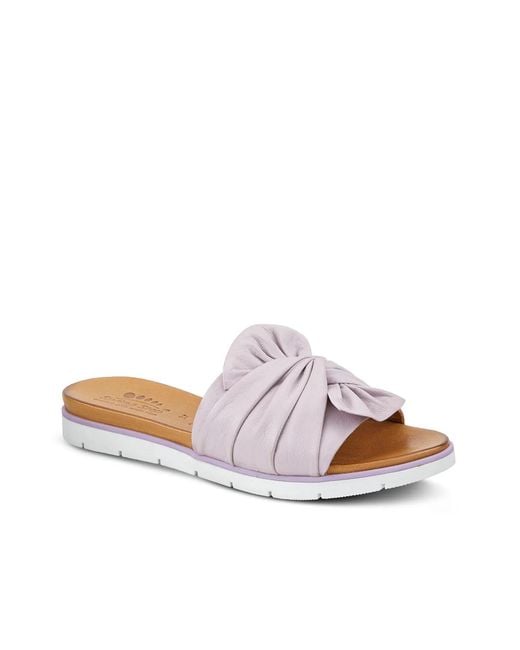 Spring Step White Lavona Sandal