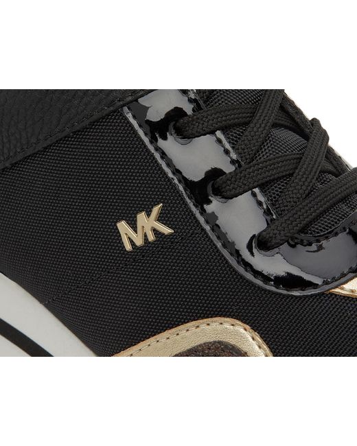MICHAEL Michael Kors Black Raina Sneaker