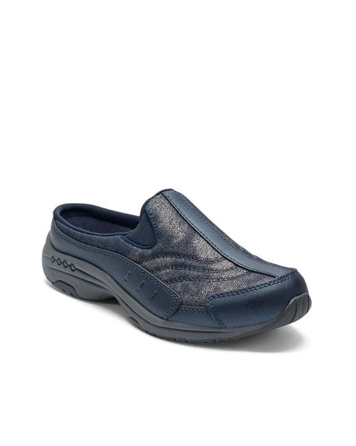 Easy Spirit Blue Travel Time Clog