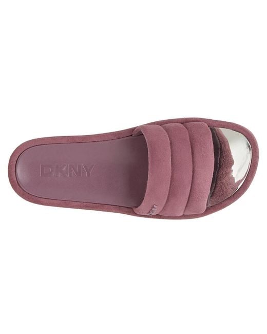 DKNY Purple Jadore Platform Sandal