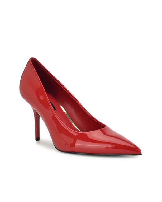 Nine West Red Princesa Pump