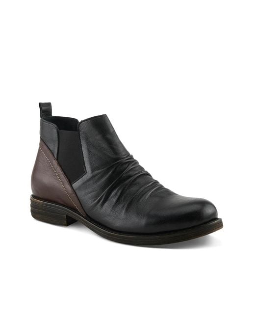 Spring Step Black Mantaro Chelsea Boot
