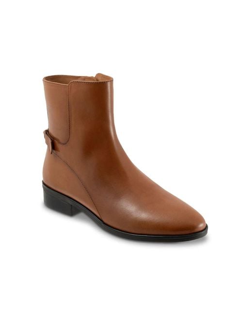 Trotters Brown Annette Bootie