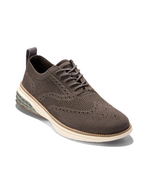 Cole Haan Mens Shoes Cole Haan Men's Grand Hurrion Stitchlite Wingtip Oxford Shoes - Lightweight With GrandFOAM Comfort Cole Haan Men's Modern Essential Plain Toe Oxford Shoe