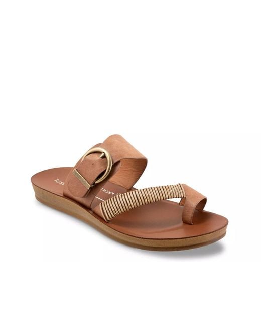 LOS CABOS Brown Bria Platform Sandal