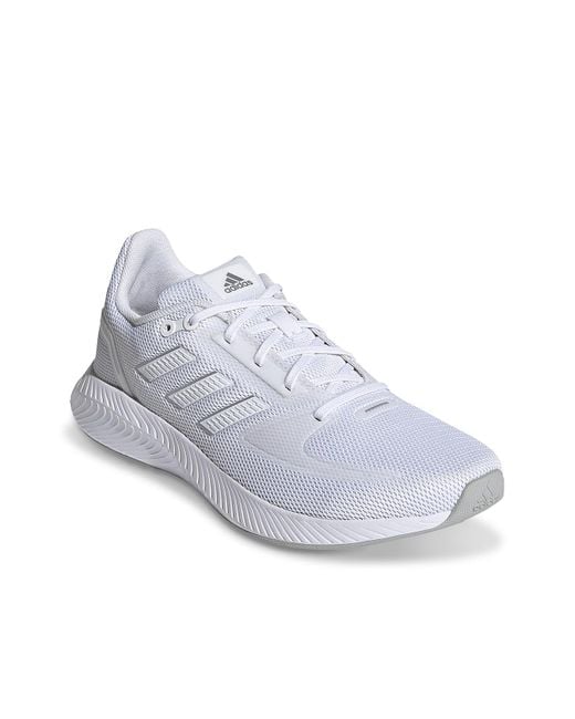 Adidas White Runfalcon 2.0 Running Shoe