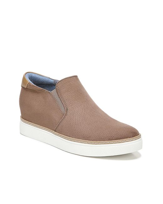 Dr. Scholls Synthetic If Only Wedge Sneaker in Light Brown (Brown) | Lyst